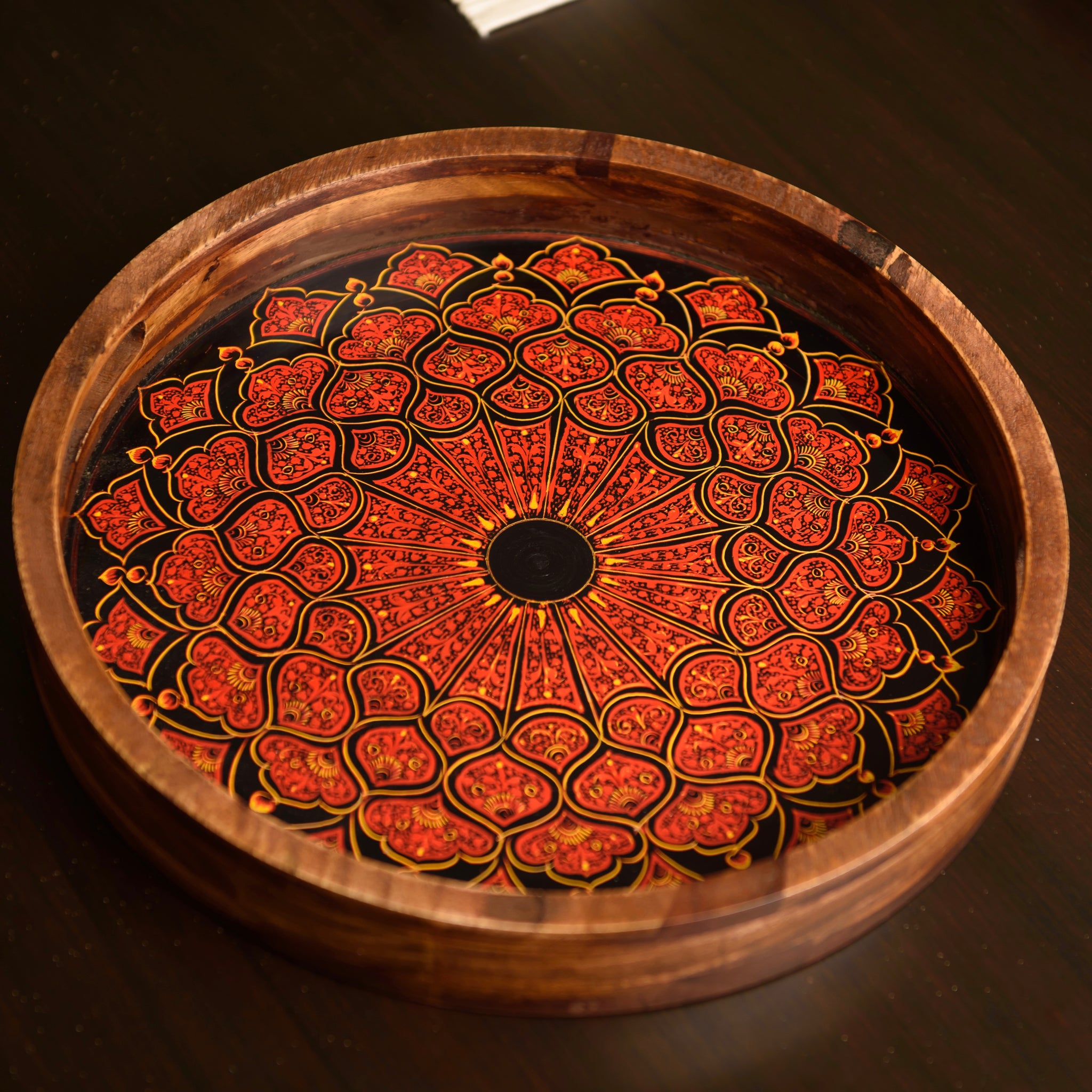 Traditional Round Tray