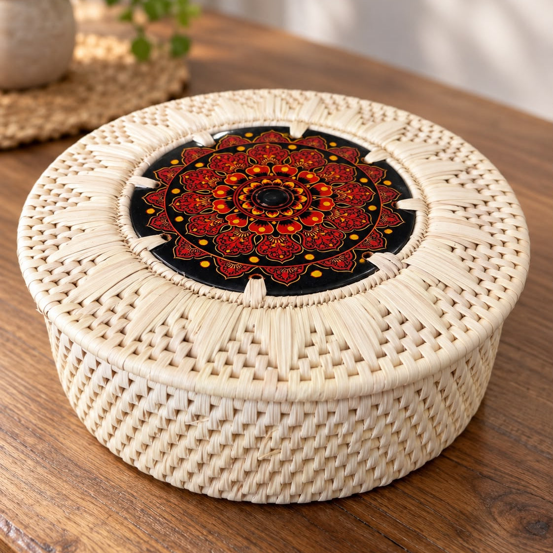 Palm & Weave Pot