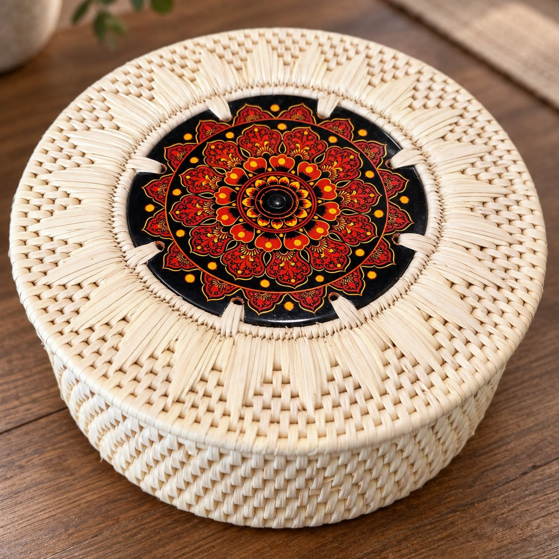 Palm & Weave Pot