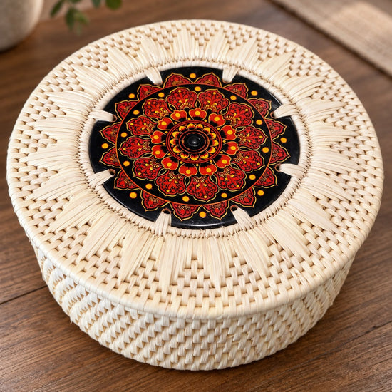 Palm & Weave Pot