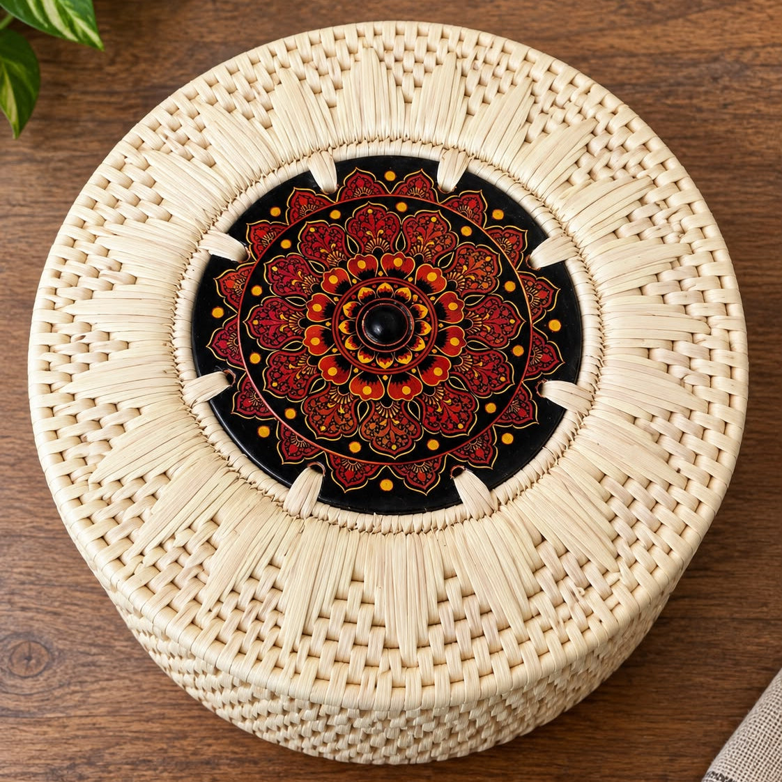 Palm & Weave Pot