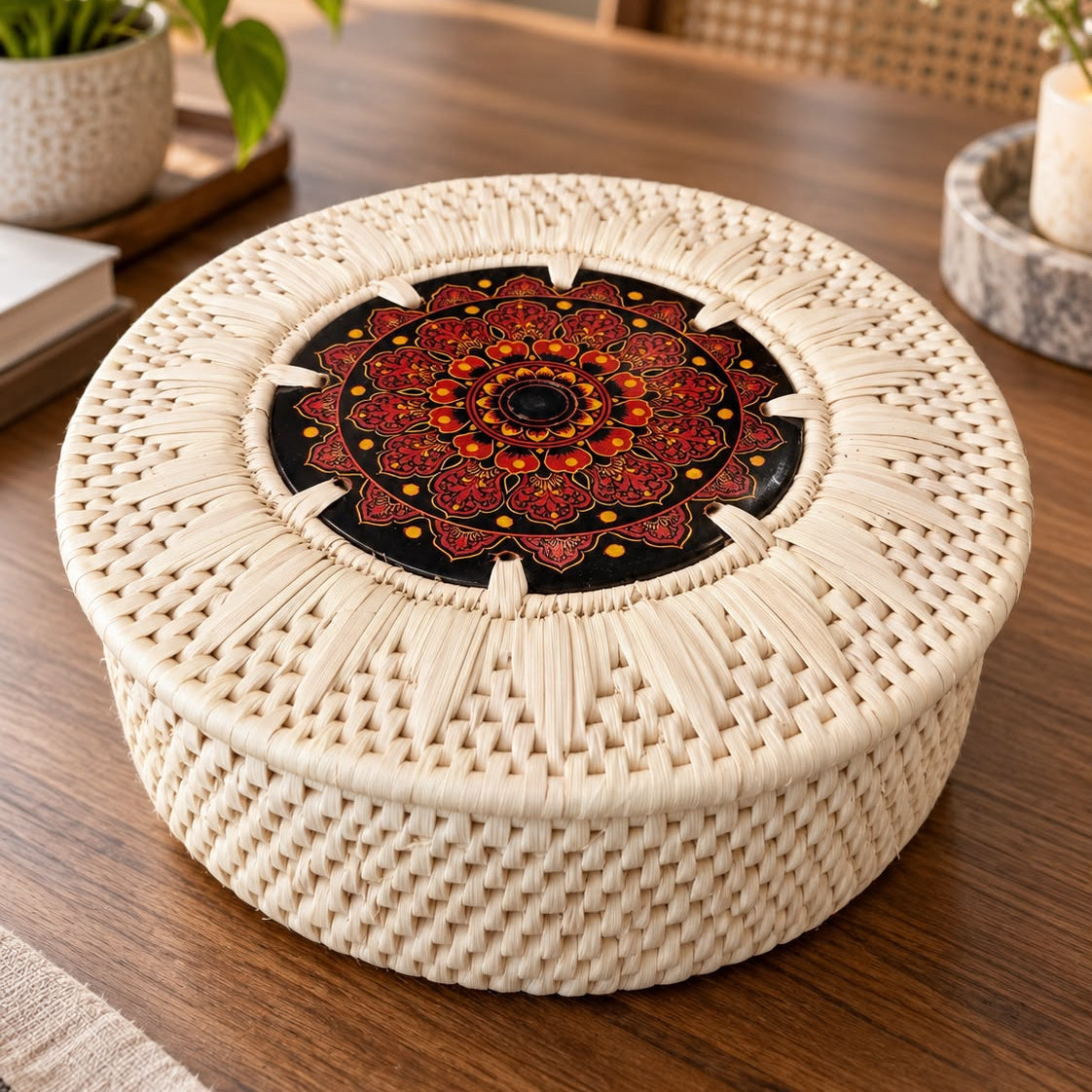 Palm & Weave Pot