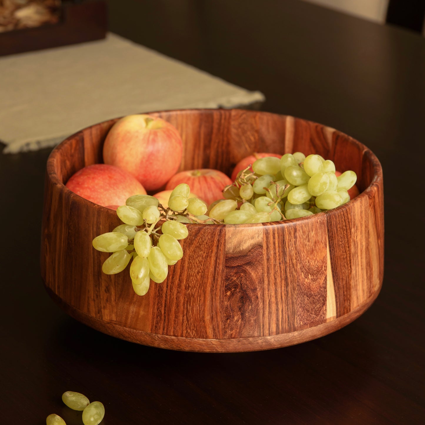 Woodgrain Harvest Basket